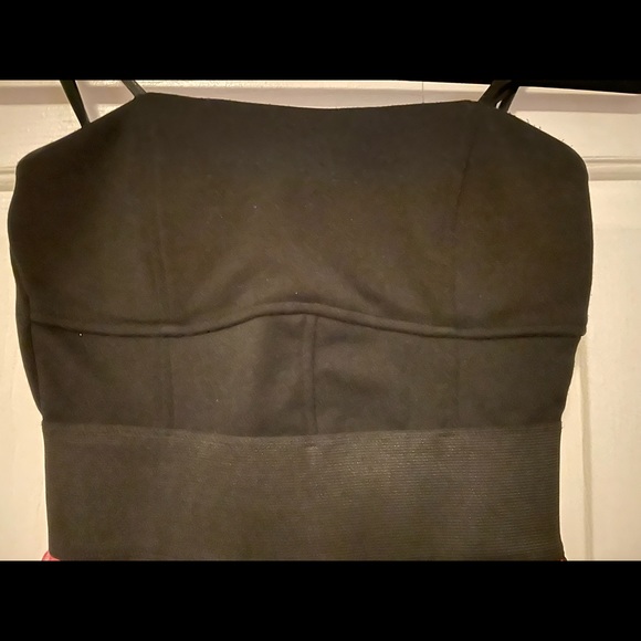 🐆Strapless bandeau pink leopard print circle flair dress! - Picture 3 of 8